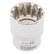 Goli nastavek 1/2, 24 mm 08-596