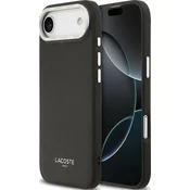 Lacoste PU Usnjen Champs Elysees MagSafe Zadnji Pokrov za iPhone Air Black