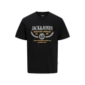 JACK & JONES Majica JORFREDERIKSBERG med/črna/bela