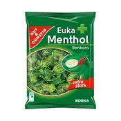 G&G ekstra močni bonboni z meto in evkaliptusom 300 g