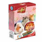 Priboljški za glodavce VITAPOL Dropsy multi-mix 75 g