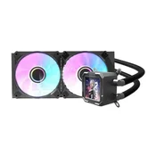 slomart Vodno hlajenje procesorja DARKFLASH DV240S 120 mm (črno)