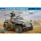 Hobbyboss maketa-miniatura Sd.Kfz.223 Leichter Panzerspahwagen Funk • maketa-miniatura 1:35 tanki in oklepniki • Level 4
