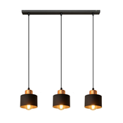 Luster na sajli EDISON 3xE27/60W/230V