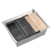 Quadron pomivalno korito LUKE 110 delovna postaja - INOX