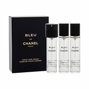 Chanel Bleu de Chanel parfem punilo 3x20 ml za muškarce
