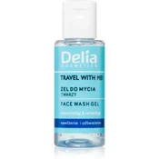 Delia Cosmetics Travel with me čistilni gel za obraz 50 ml