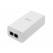 Gigabit Ethernet PoE Injektor, 802.3af, white 802.3af, 15,4 W small housing, white