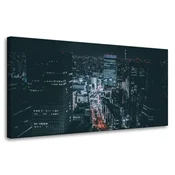 shumee Platno s sliko Tokijska arhitektura ponoči 80X40 cm