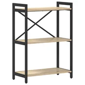 Vidaxl Knjižna polica Sonoma hrast 60 x 30 x 85 cm Konstruiran les