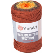 Yarn Art Macrame Cotton Spectrum 225 m 1303 Orange Yellow Vrvica