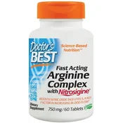 Hitro delujoči kompleks arginina z nitrosiginom, 750 mg - 60 tablet