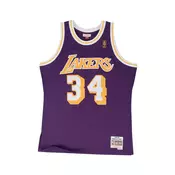 Mitchell & Ness Dres Los Angeles Lakers Shaquille ONeal 1996/97 lila/svetlo oranžna/naravno bela