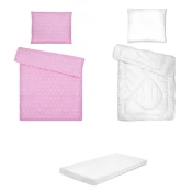 Posteljina set 5 elemenata za krevet 180x80 cm uzorak-28