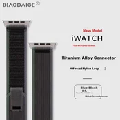 Biaodaige Zamenska narukvica za pametne satove za Apple Watch, Plava