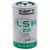 SAFT industrijska baterija LSH20 CR D 3,6V Lithium