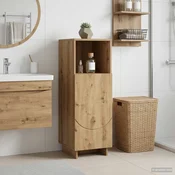 vidaXL Kopalniška omarica Artisan hrast 36.5 x 38 x 95 cm