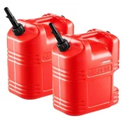 VEVOR Posoda za gorivo 19 L 34x23x385 cm Rdeča