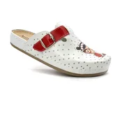 ANTONIA COMFORT ANATOMSKE KLOMPE, (M199_WHITE1-37)