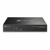 TP-Link VIGI NVR1004H-4P mrežni videosnimac (NVR) Crno