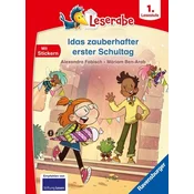 Idas zauberhafter erster Schultag - lesen lernen mit dem Leseraben - Erstlesebuch - Kinderbuch ab 6 Jahren - Lesenlernen 1. Klas