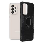 Infostyle Silikonski ovitek "ring" za Samsung Galaxy A33 5G - Črna