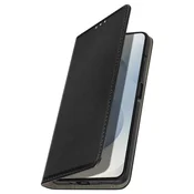AVIZAR Folio Etui za Galaxy S25 FE z Držalom za Kartice in Funkcijo Stojala za Video, Črna, (5000189580)