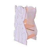 Učni stolp UNICORN bela/javor