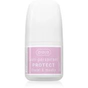 Ziaja Antiperspirant Protect antiperspirant roll-on dišave Floral & Musky 60 ml