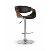 eoshop Barski stol H-100, oreh/črna