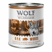 Ekonomično pakiranje Wolf of Wilderness The Taste Of 24 x 800 g - The Taste Of Mix (Canada, Scandinavia, Mediterranean, Savanna)