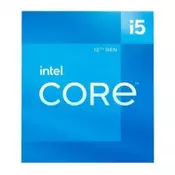 Core i5 12400F BOX procesor za s1700 2.5GHz Alder Lake Intel BX8071512400F