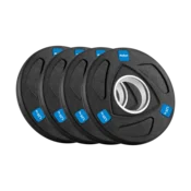 Rebel Active olimpijski gumirani utežni set 4x1.25kg (o 51mm)
