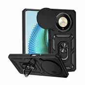 MaxMobile maska za Honor Magic 7 Pro ANTI-SHOCK WITH RING crna