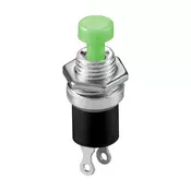 Taster mini 0.5A/250V zeleni, fi=7mm