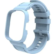 GS Silikonski pašček z etuijem za Xiaomi Redmi Watch 3 Active, moder