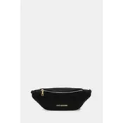 Love Moschino Torbica za okrog pasu  črna