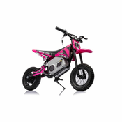 slomart LEAN CARS Motor cross na akumulator A9901, 36V, roza