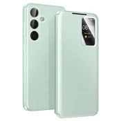 AVIZAR Smart View torbica za Galaxy S26 s prostorom za kartico, Zelena, (5000273981)