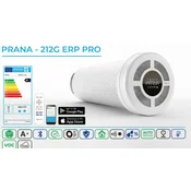 PRANA Rekuperator 210G erp PRO - Standard 45 cm