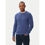 Tommy Jeans Pulover Essential DM0DM22853 Modra Slim Fit