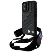 1 to 3 BMW OVITEK ZA IPHONE 16 6.1 BMHCP16S23PSCCK HARDCASE M EDITION CARBON STRIPE