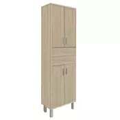 Nerva 60 visoka omara s 4 vrati in 2 predaloma, hrast sonoma