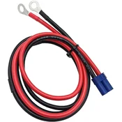 YUNIQUE GREEN-CLEAN EC5 ženski priključek z O-obročkom in 100cm 10AWG silikonskim kablom – adapter za lipo baterije, ESC, polnilec in RC napajalnik