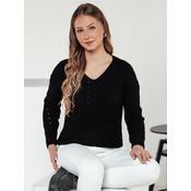Sweter damski MONAVIA czarny Dstreet