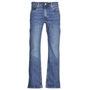 Levis 527 SLIM BOOT CUT Modra