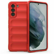 MaxMobile Tpu Samsung Galaxy A25 5G hard protection waves:crvena