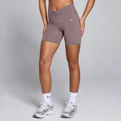 Ženske kratke hlače Tempo Ruched Front – kavna - XXL