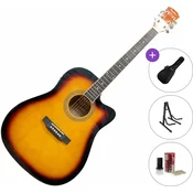 Pasadena SG028CE Standard SET Vintage Sunburst Elektroakustična dreadnought