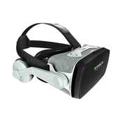 AVIZAR VR slušalke za pametni telefon, 3D navidezna resnicnost s potopnim avdio 3,5 mm prikljuckom - sive/crne, (20649902)